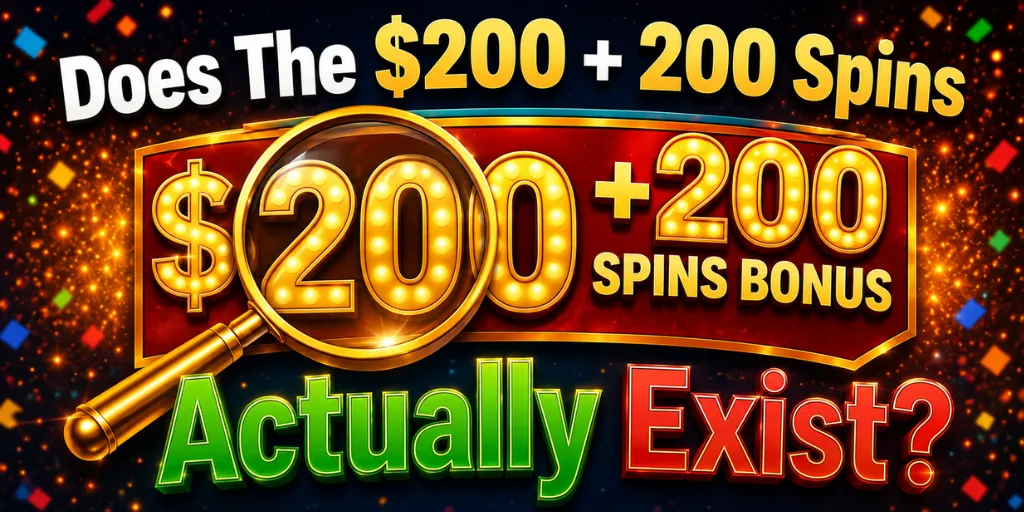 Does The $200 + 200 Spins Bonus Actually Exist