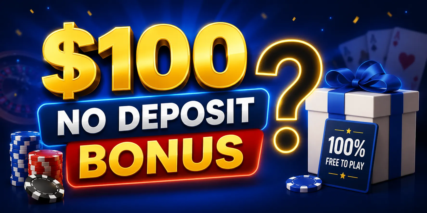 How Does A $100 No Deposit Bonus Work