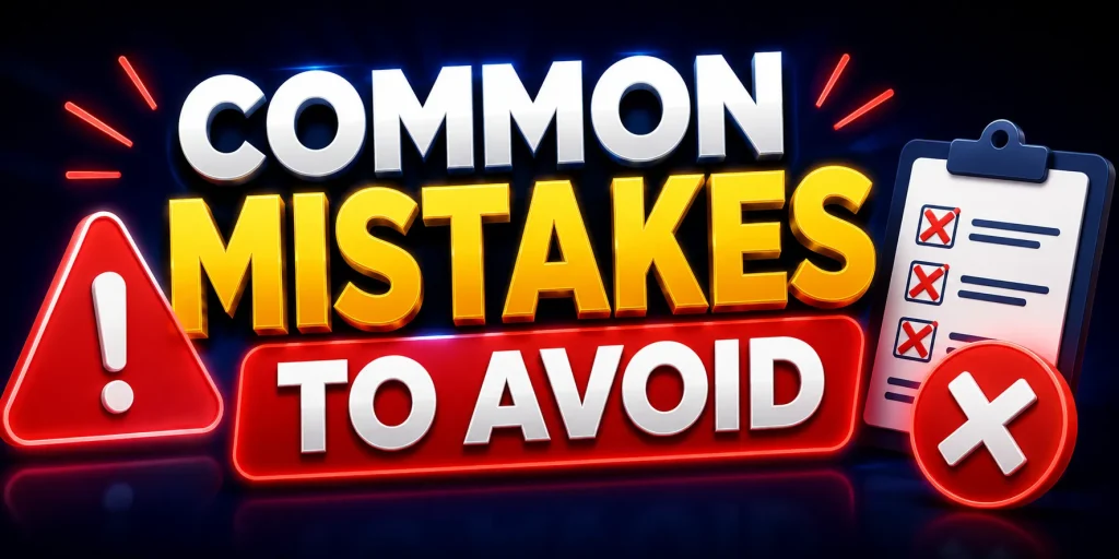 Common Mistakes To Avoid