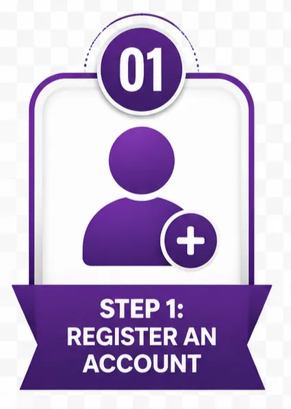 Step 1 Register an Account