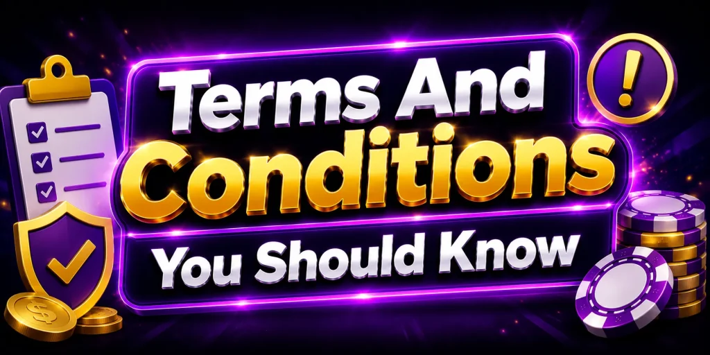 Terms And Conditions You Should Know